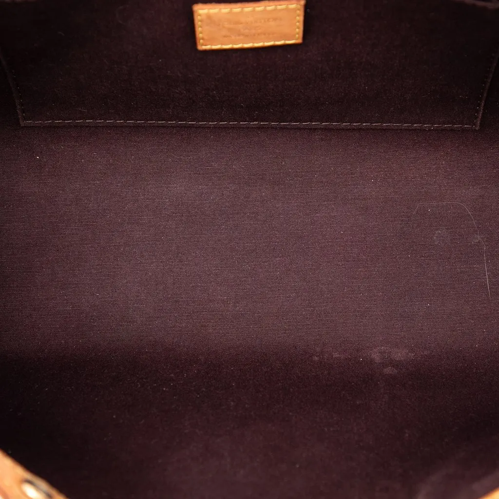 Louis Vuitton Monogram Vernis Roxbury Drive Purple Leather Very good - Model View