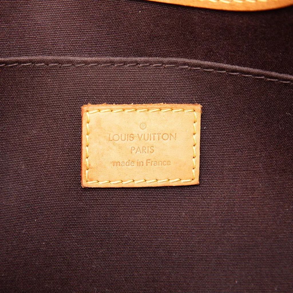 Louis Vuitton Monogram Vernis Roxbury Drive Purple Leather Very good - Box View