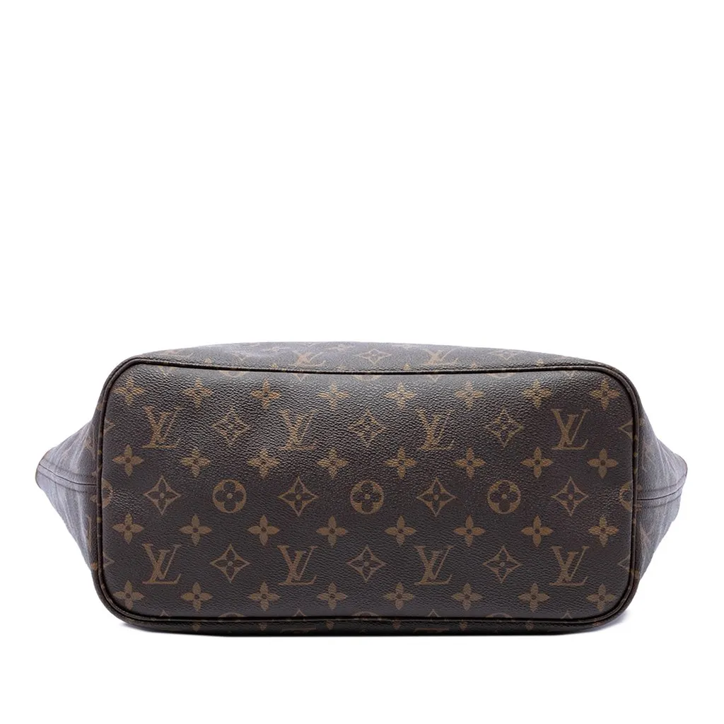 Louis Vuitton Monogram Neverfull MM Brown Very good - Inside View