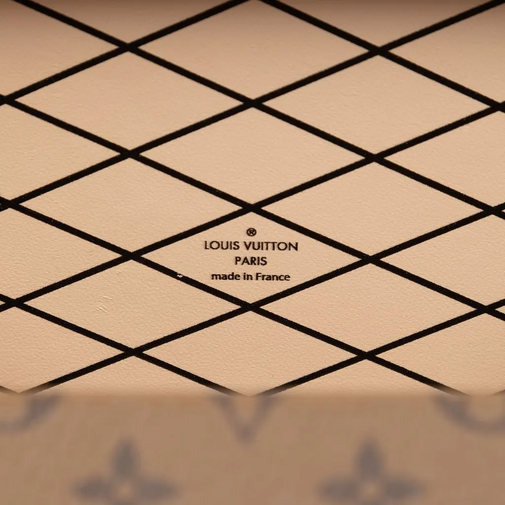 Louis Vuitton Monogram Reverse Petite Malle Brown Very good - Box View