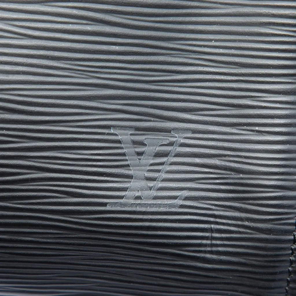 Louis Vuitton Epi Speedy 35 Black Leather Very good - Box View