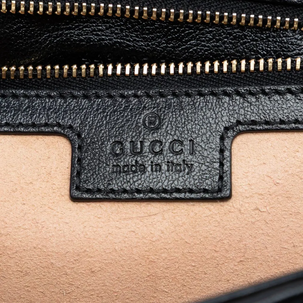 Gucci Medium GG Marmont Matelasse Diagonal GG Canvas Shoulder Bag Beige Very good - Box View