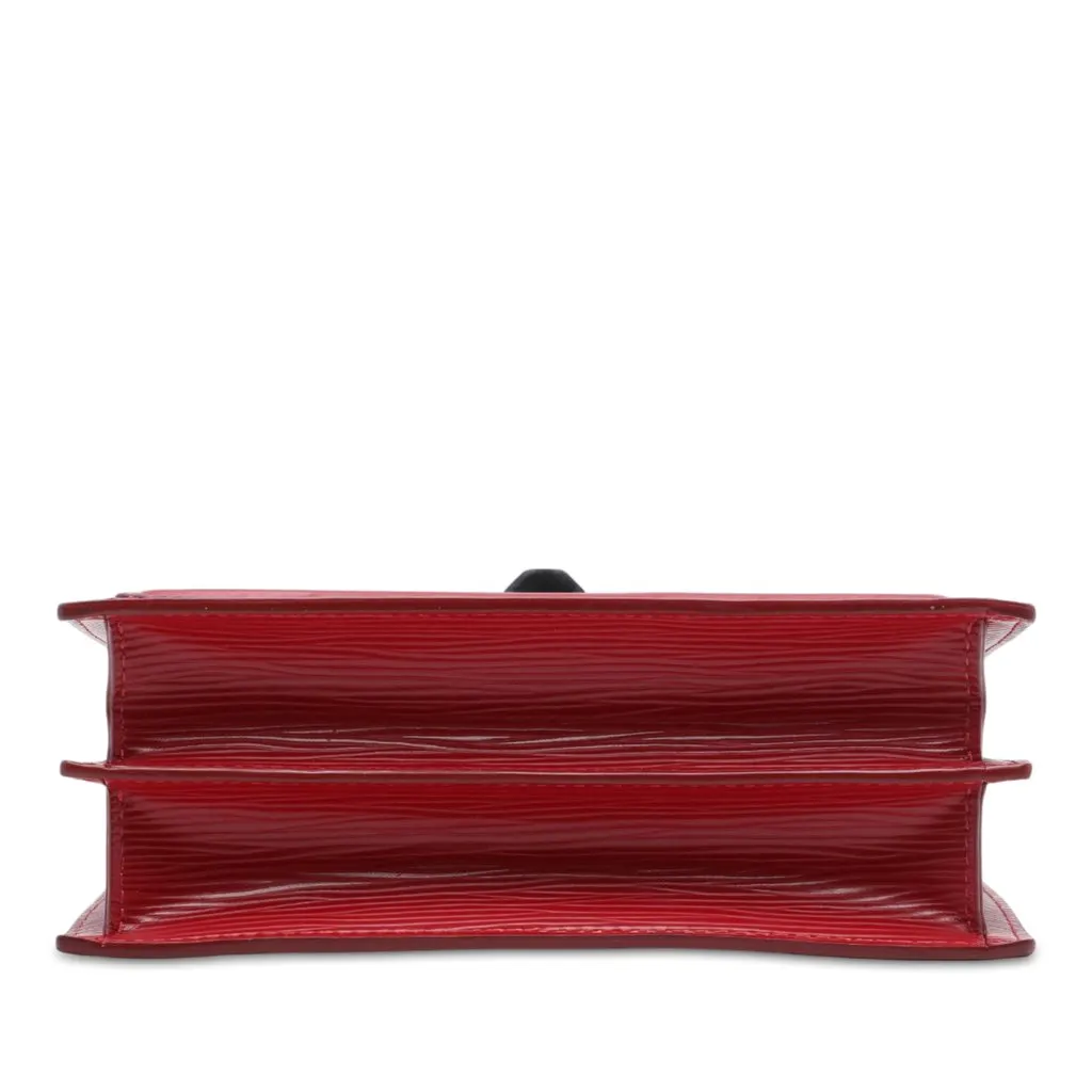 Louis Vuitton Epi Sevigne Satchel Red Leather Very good - Inside View