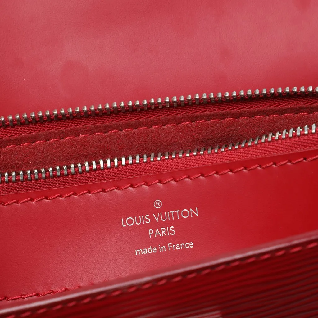 Louis Vuitton Epi Sevigne Satchel Red Leather Very good - Box View