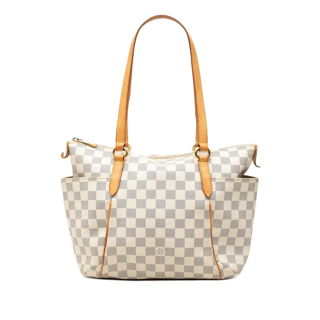 Louis Vuitton Damier Azur Totally PM White Very good - Front View