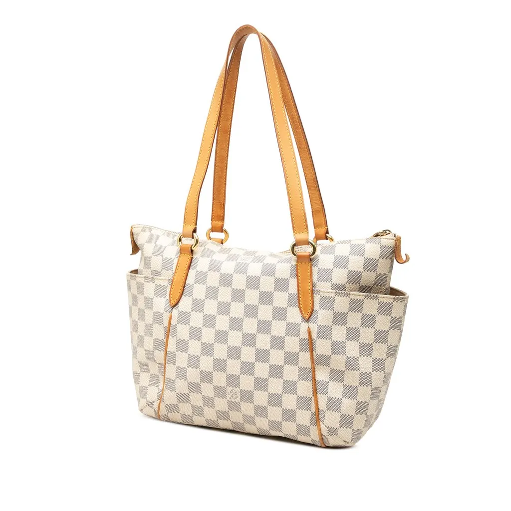 Louis Vuitton Damier Azur Totally PM White Very good - Back View