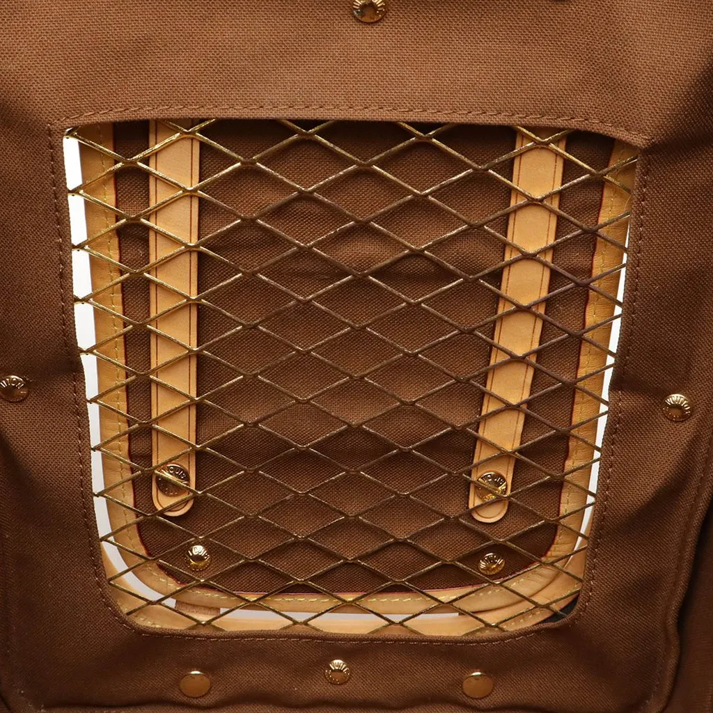 Louis Vuitton Monogram Sac Chien Pet Carrier 40 Brown Very good - Model View