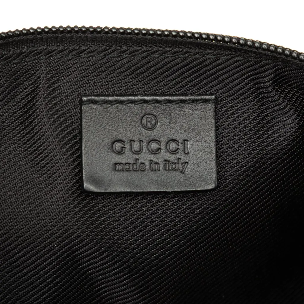 Gucci GG Canvas Boat Black Canvas Good - Box View
