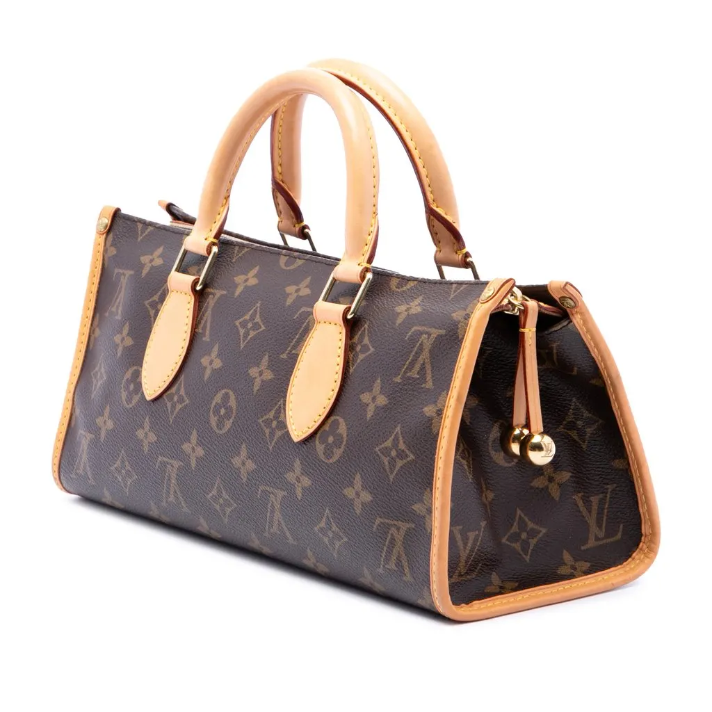 Louis Vuitton Monogram Popincourt Brown Canvas Very good - Back View