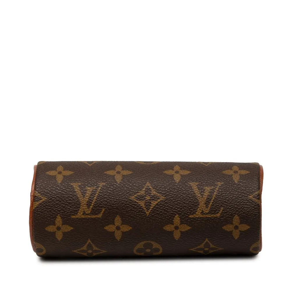 Louis Vuitton Monogram Papillon Pochette Brown Very good - Inside View