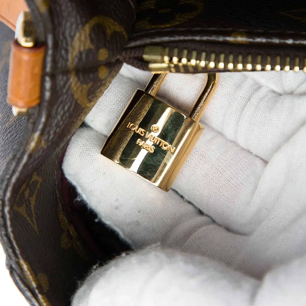Louis Vuitton Monogram Montaigne BB Brown Canvas Good - Box View