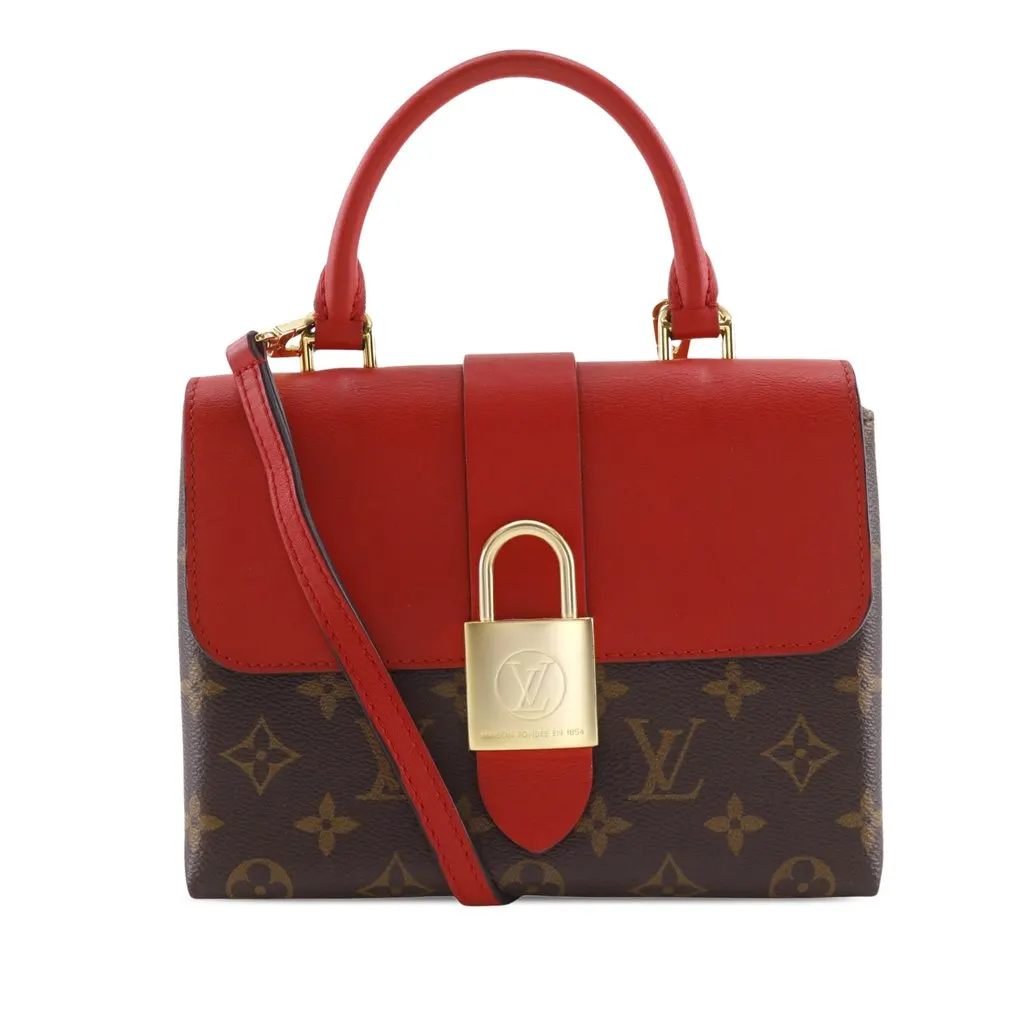 Louis Vuitton Monogram Locky BB Brown Very good - Front View