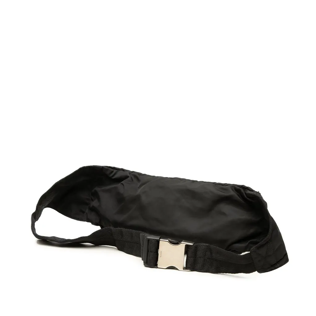 Prada Tessuto Belt Bag Black Very good - Back View