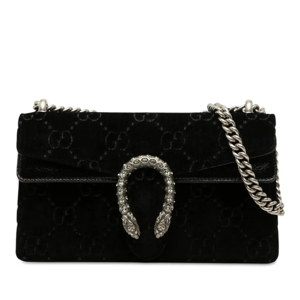 Gucci Medium GG Velvet Dionysus Crossbody