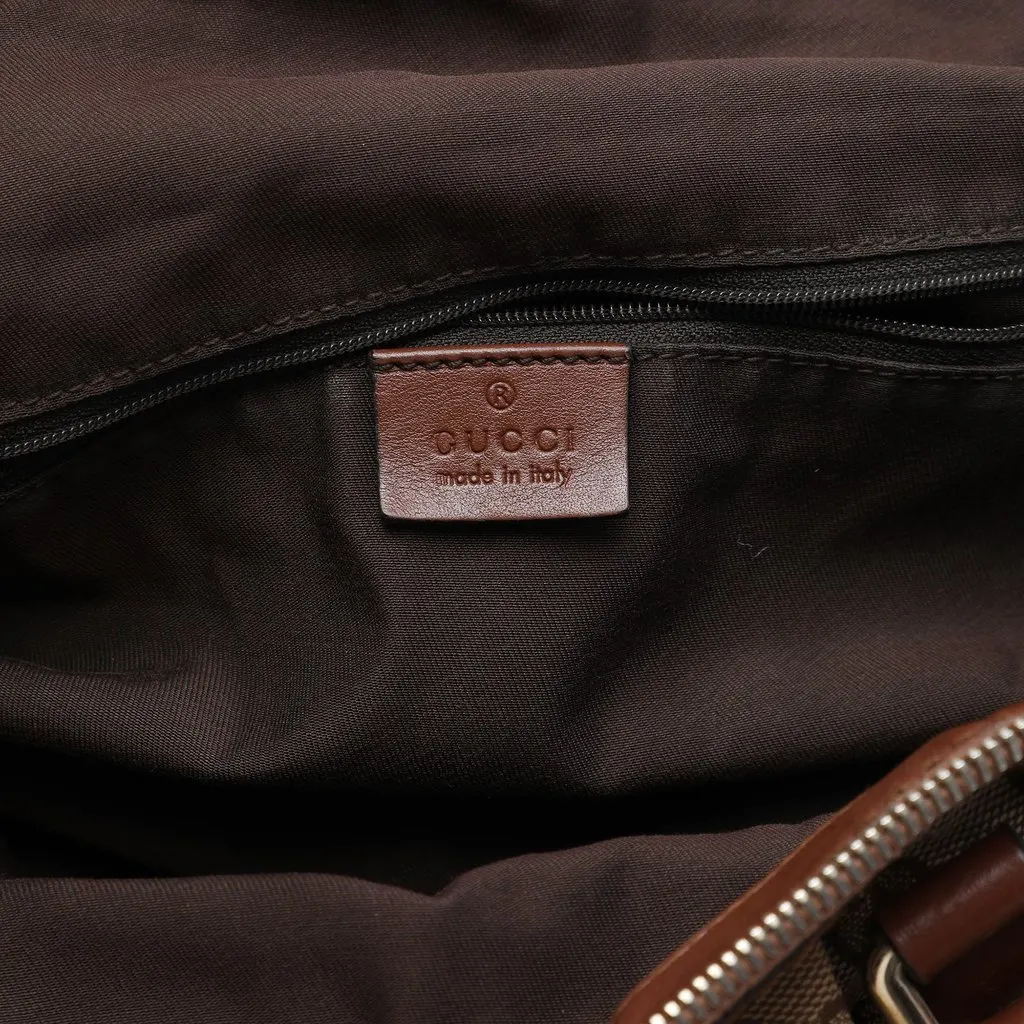 Gucci GG Canvas Sukey  Satchel Beige Very good - Box View