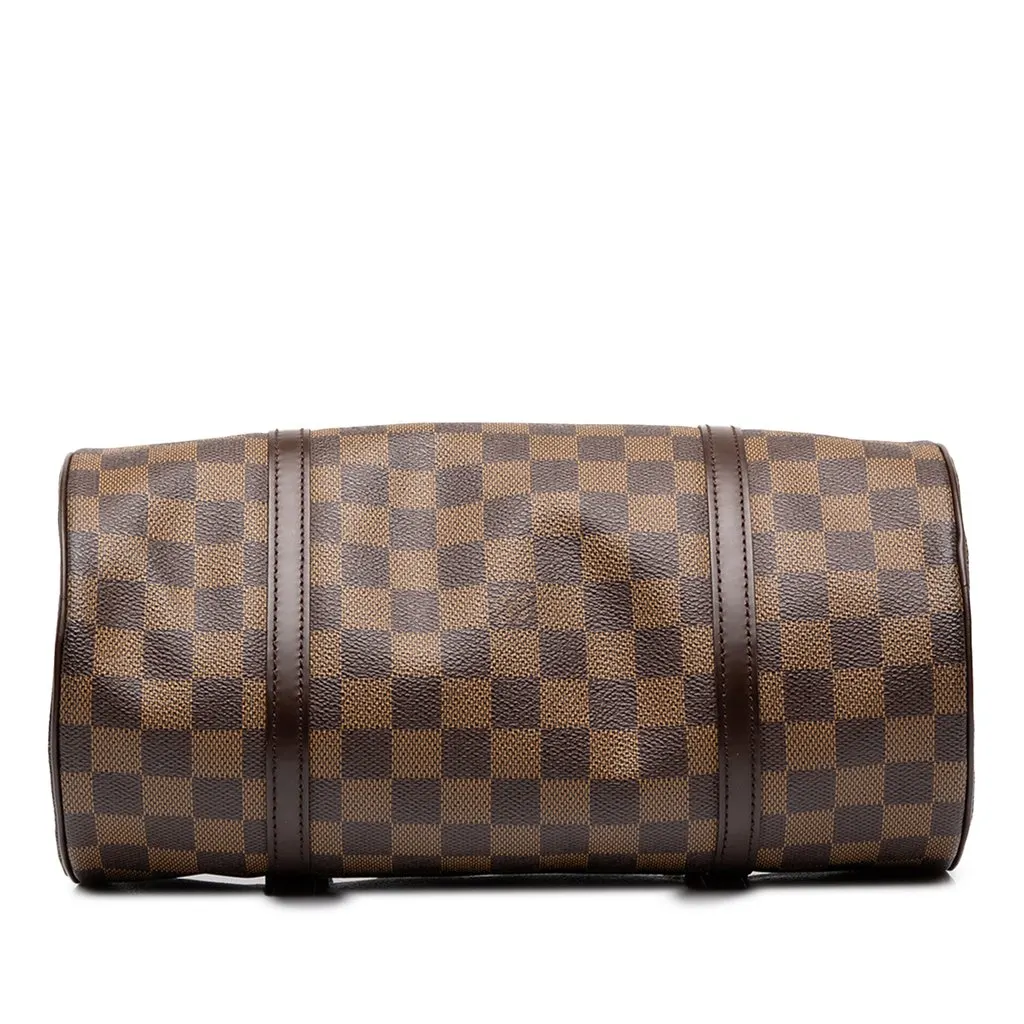 Louis Vuitton Damier Ebene Papillon 30 Brown Canvas Good - Inside View
