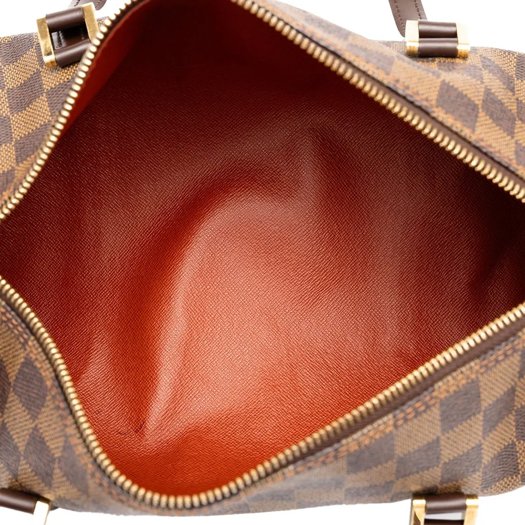 Louis Vuitton Damier Ebene Papillon 30 Brown Canvas Good - Model View