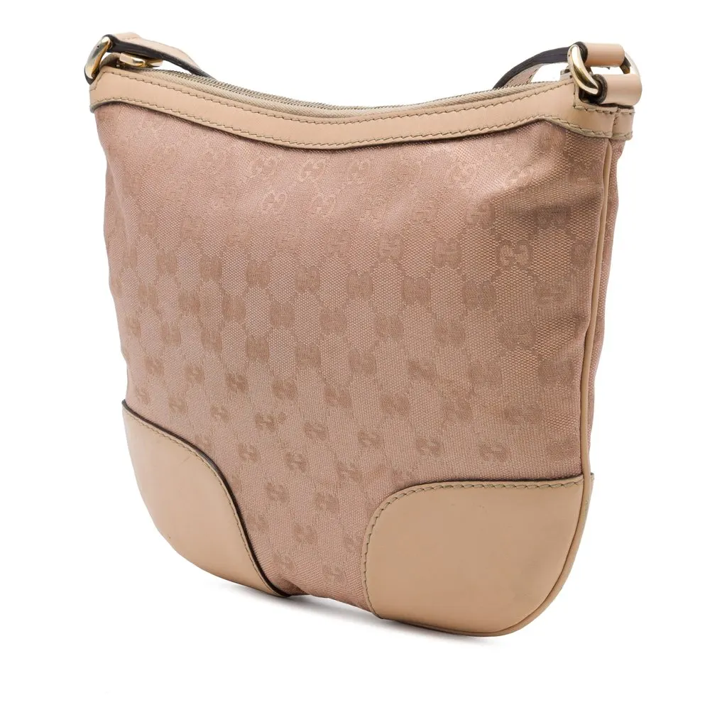 Gucci GG Canvas Lovely Crossbody Brown Canvas Good - Back View