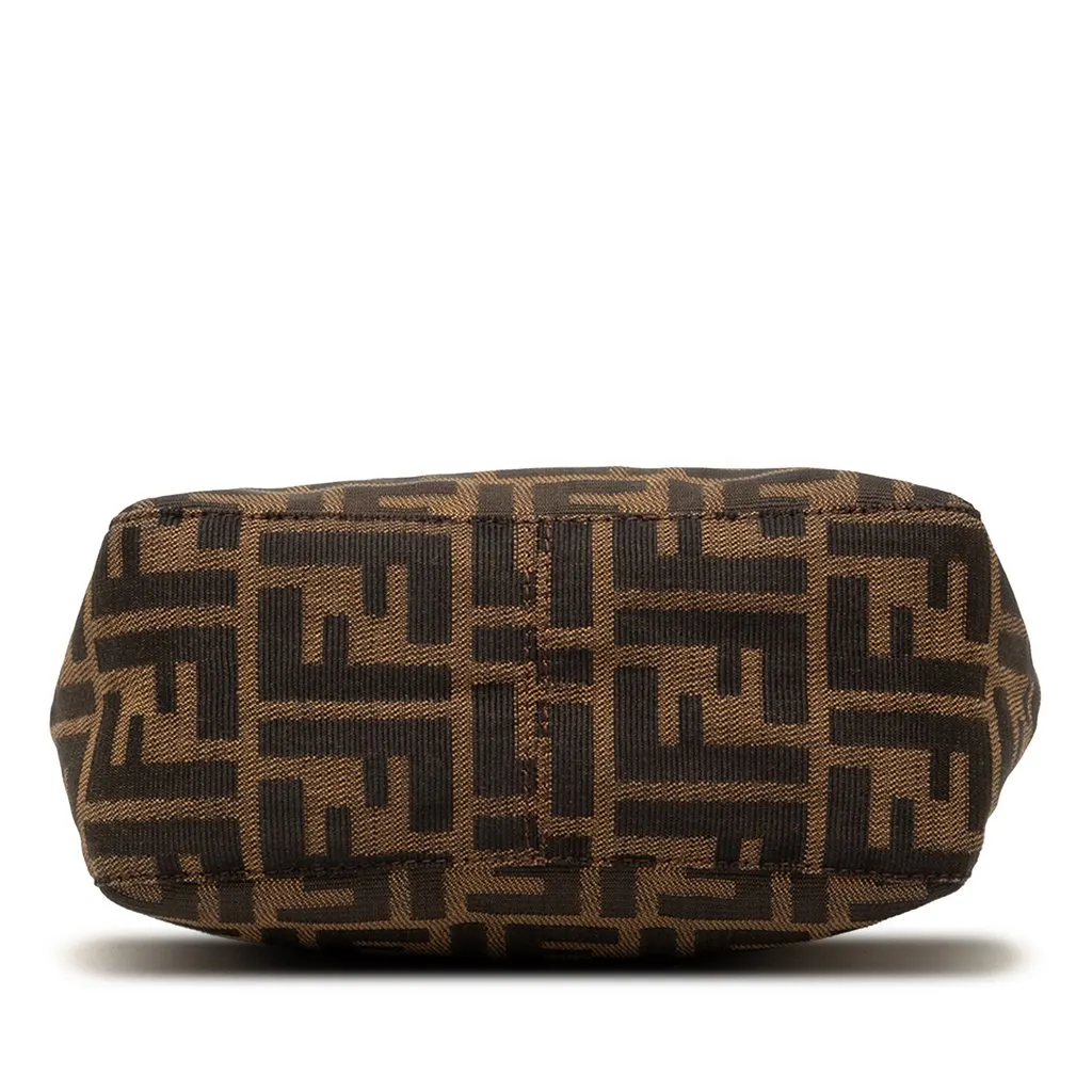 Fendi Zucca Canvas Shoulder Bag Brown Very good - Inside View