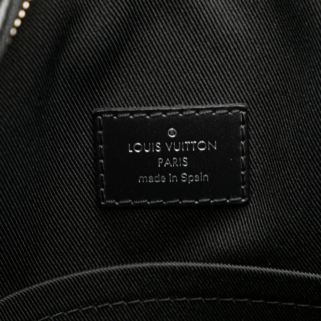 Louis Vuitton Damier Graphite Dayton Reporter PM Black Canvas Very good - Box View