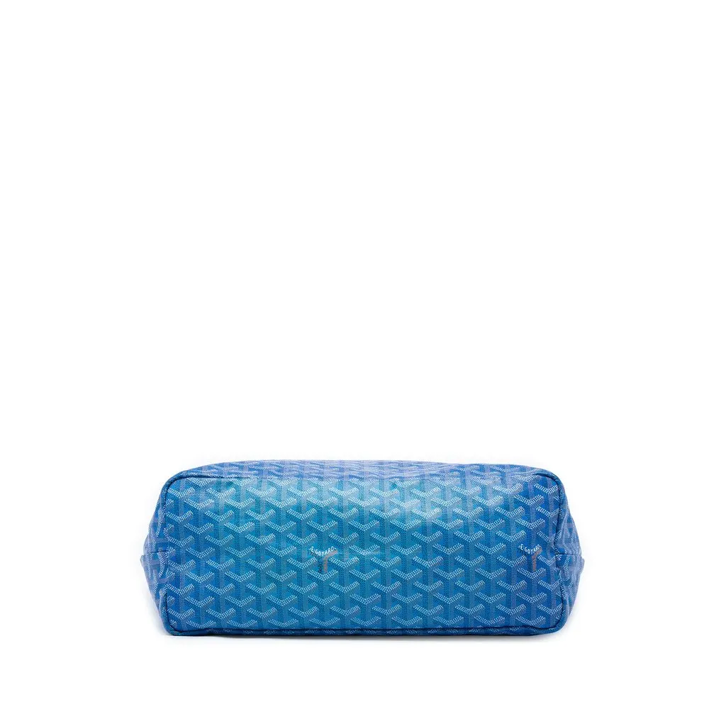Goyard Goyardine Saint Louis PM Blue Canvas Good - Inside View