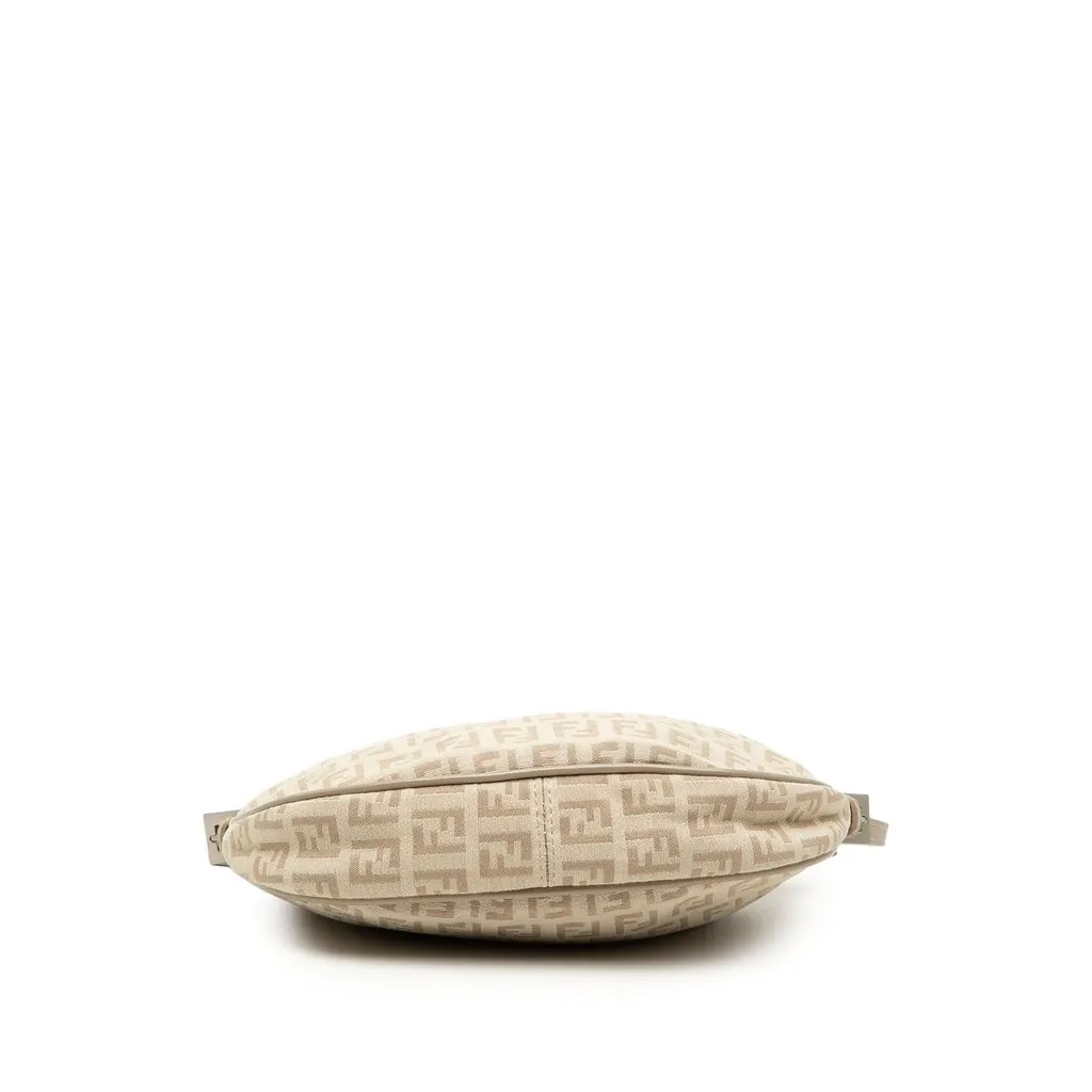 Fendi Zucchino Canvas Hobo Beige Very good - Inside View