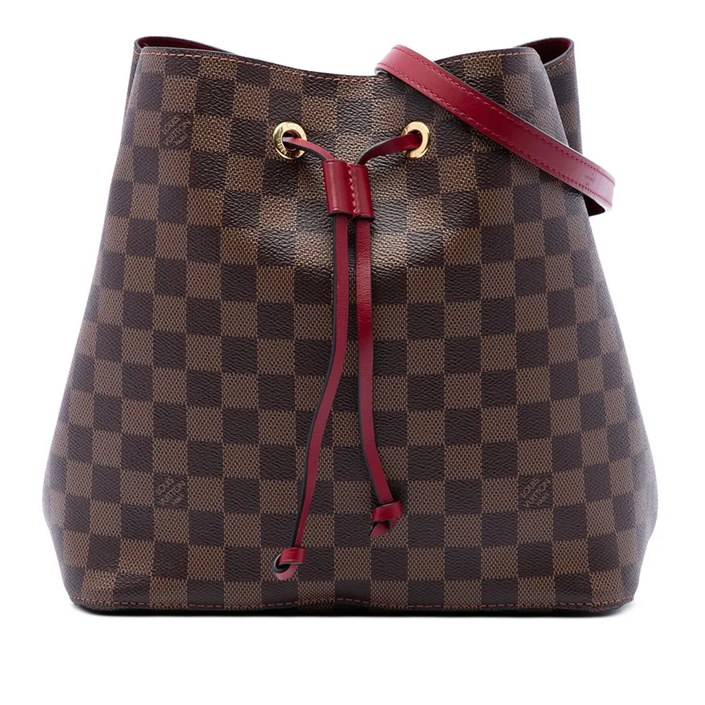 Louis Vuitton Damier Ebene Neonoe MM Brown Canvas Very good - Front View