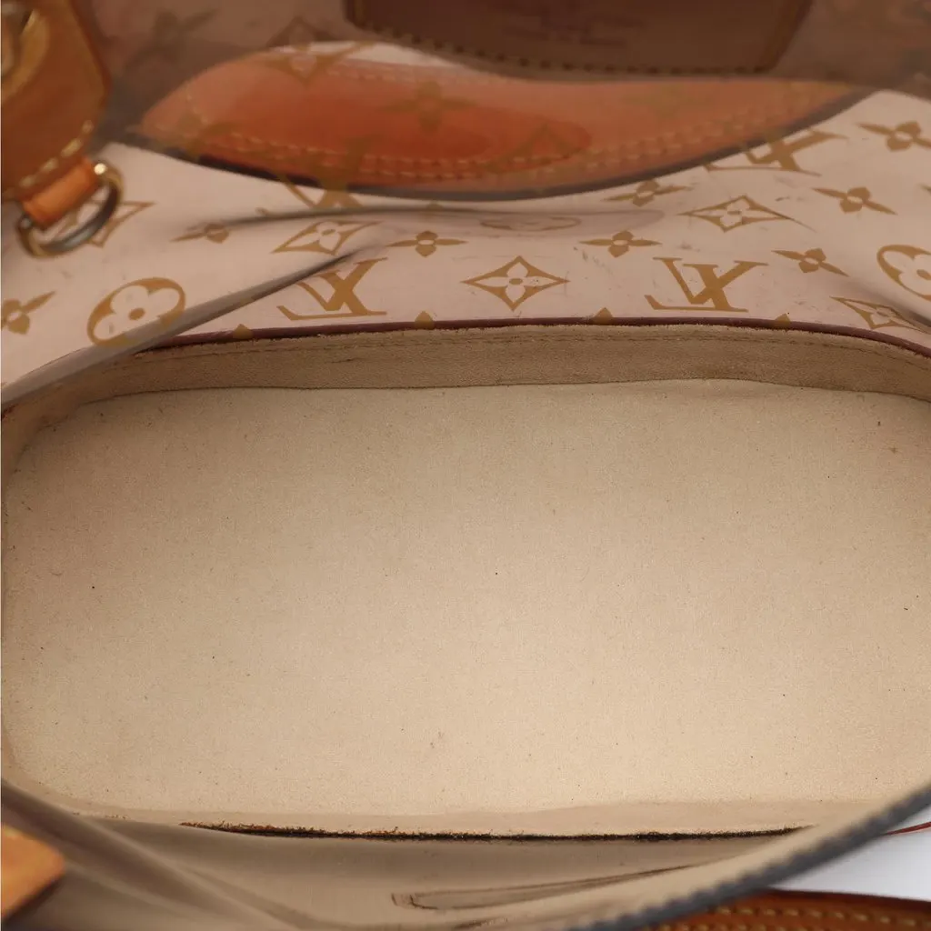 Louis Vuitton Monogram Cabas Sac Ambre PM Brown Plastic Very good - Model View