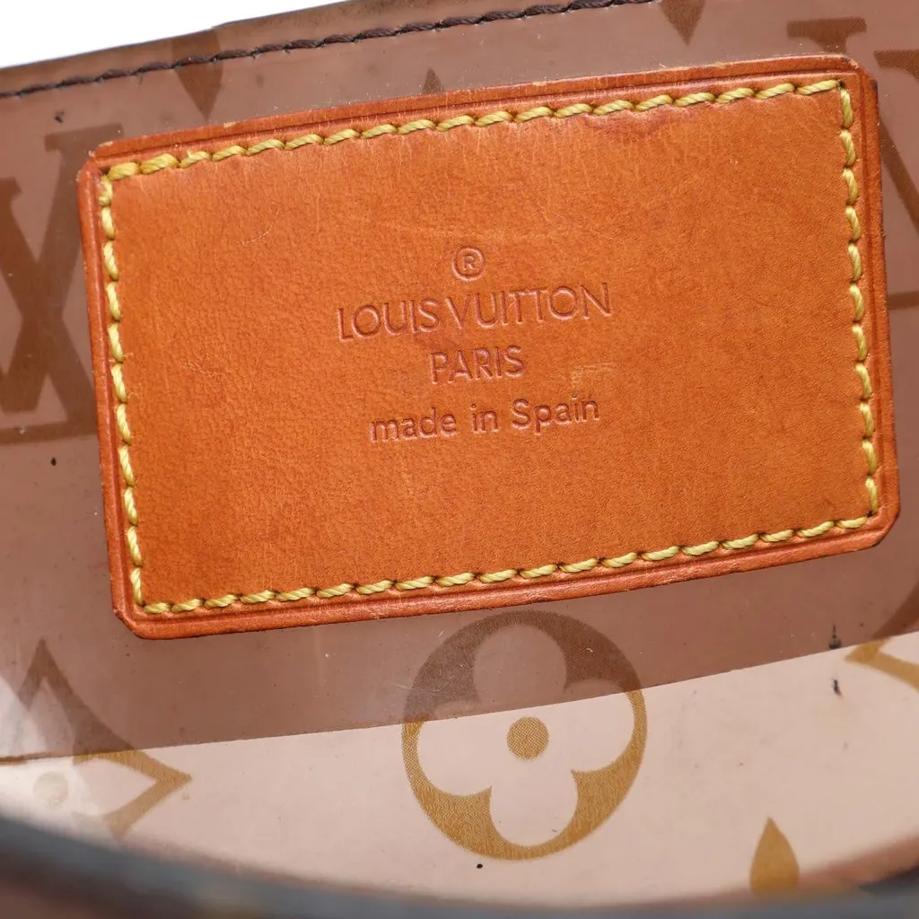 Louis Vuitton Monogram Cabas Sac Ambre PM Brown Plastic Very good - Box View