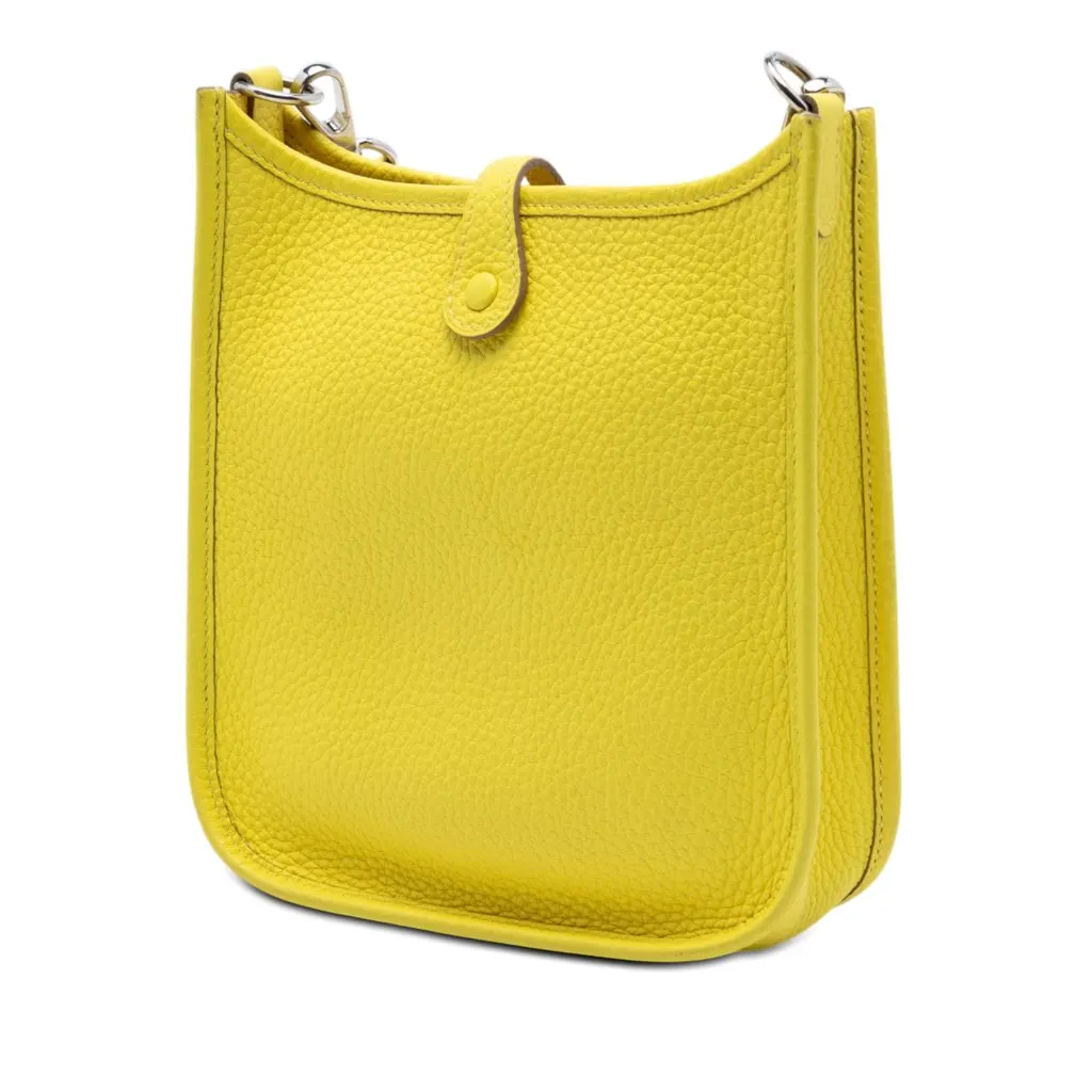Hermès Clemence Amazone Evelyne 16 Yellow Leather Very good - Back View