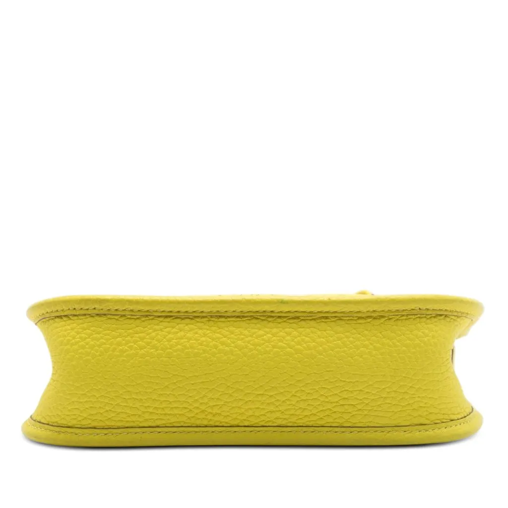 Hermès Clemence Amazone Evelyne 16 Yellow Leather Very good - Inside View