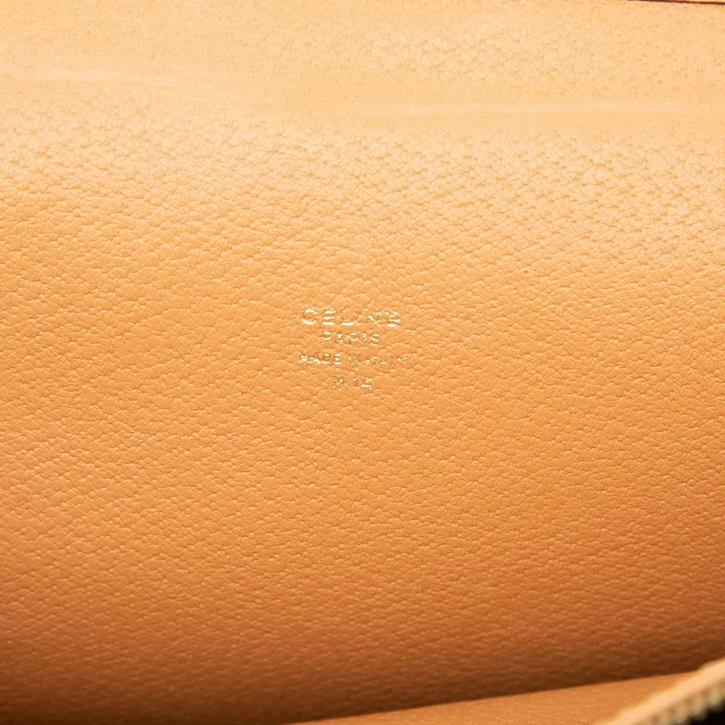 Celine Macadam Coated Canvas Business Bag Brown Very good - Box View