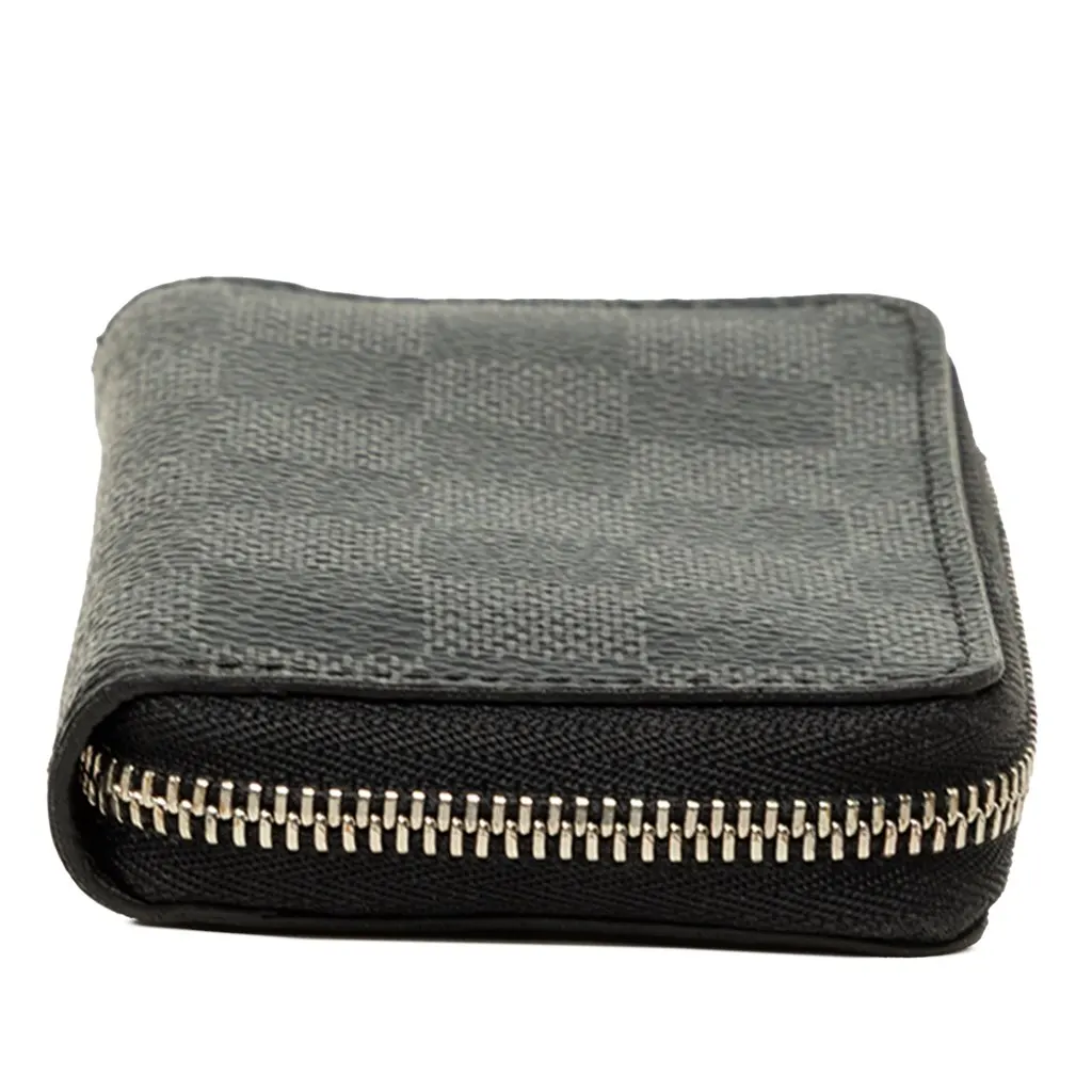 Louis Vuitton Damier Graphite Zippy Coin Purse Blue Canvas Very good - Inside View