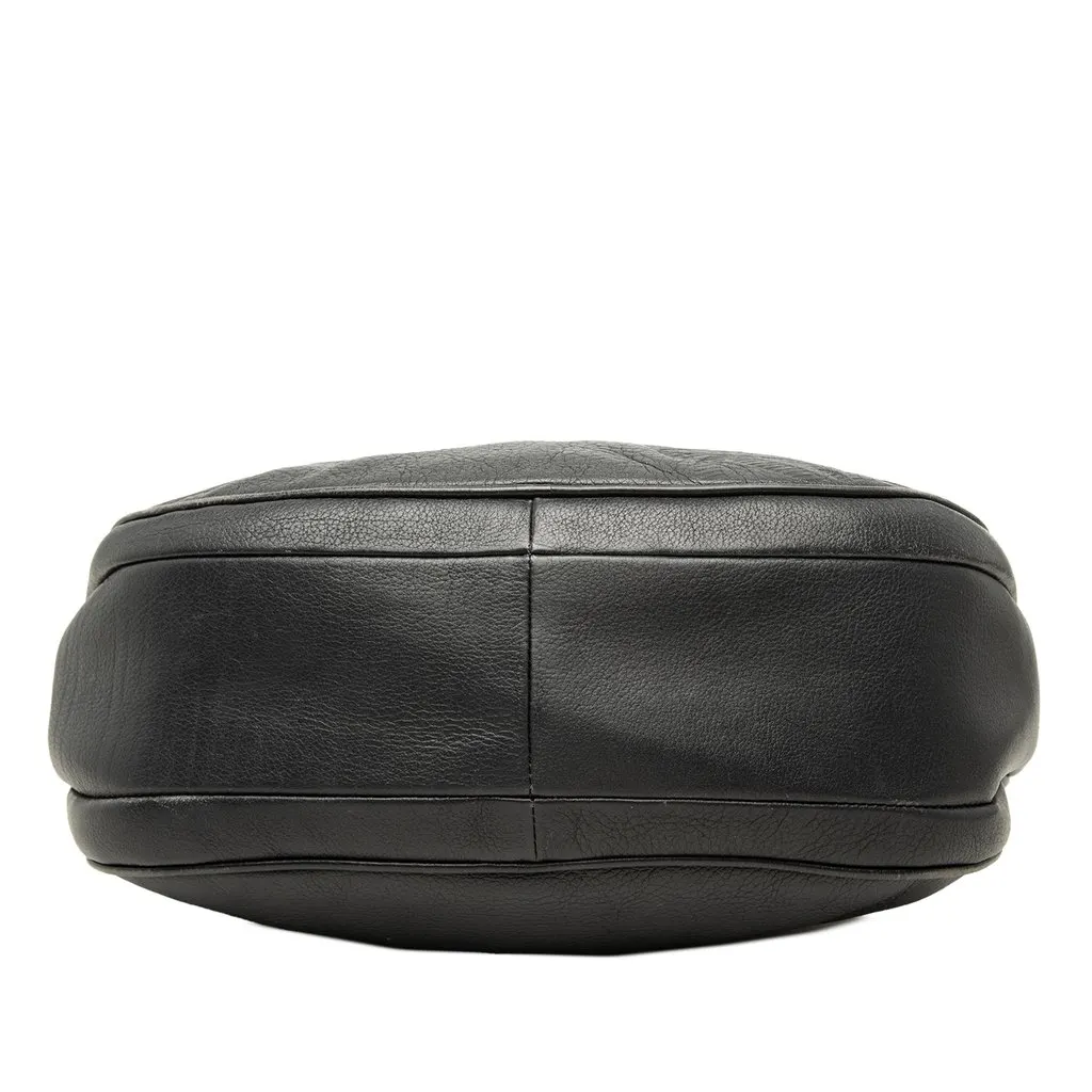 Loewe Leather Anagram Crossbody Black Leather Very good - Inside View