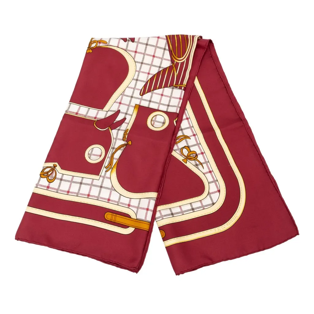 Hermès Camails Silk Scarf