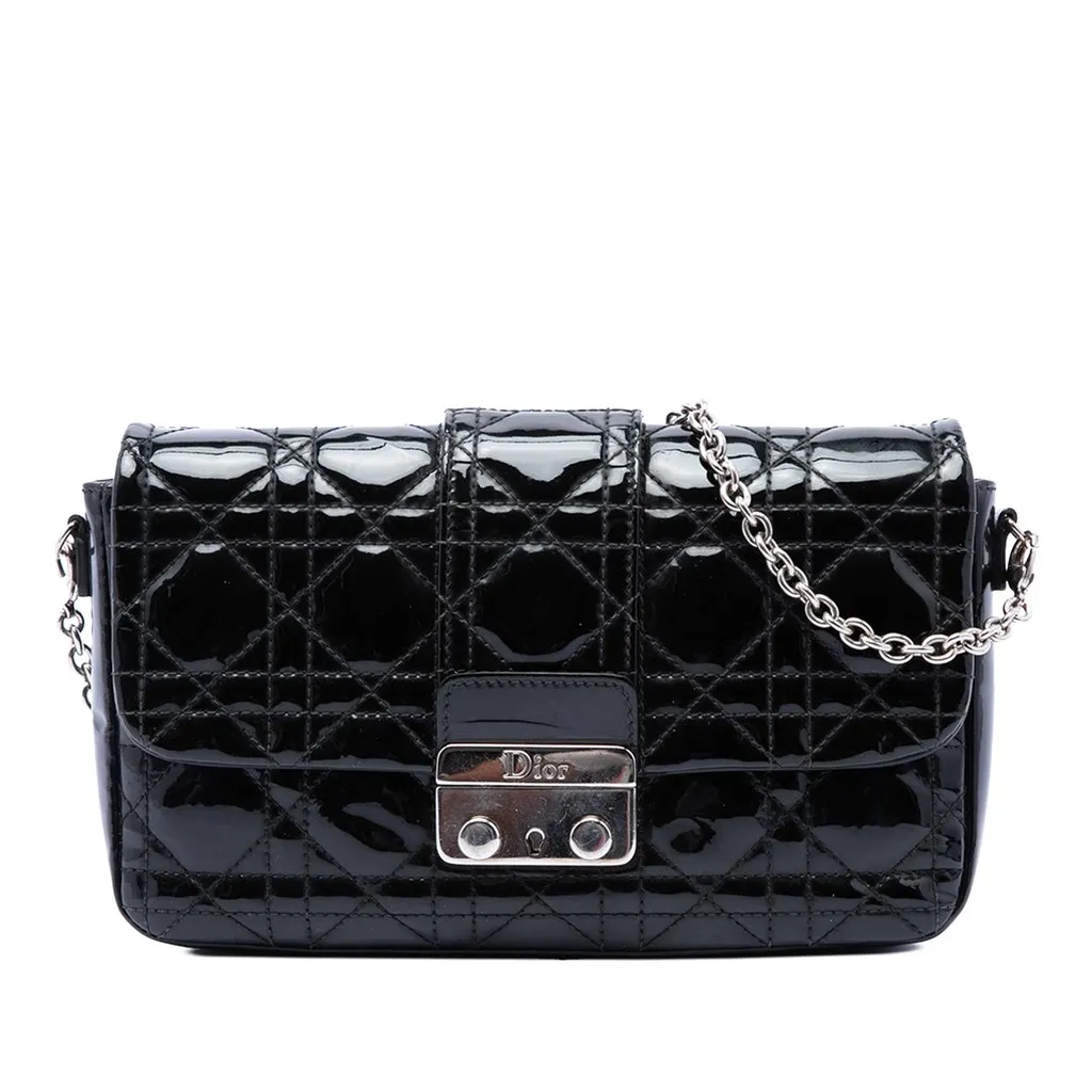 Dior Patent Cannage Miss Dior Promenade Crossbody