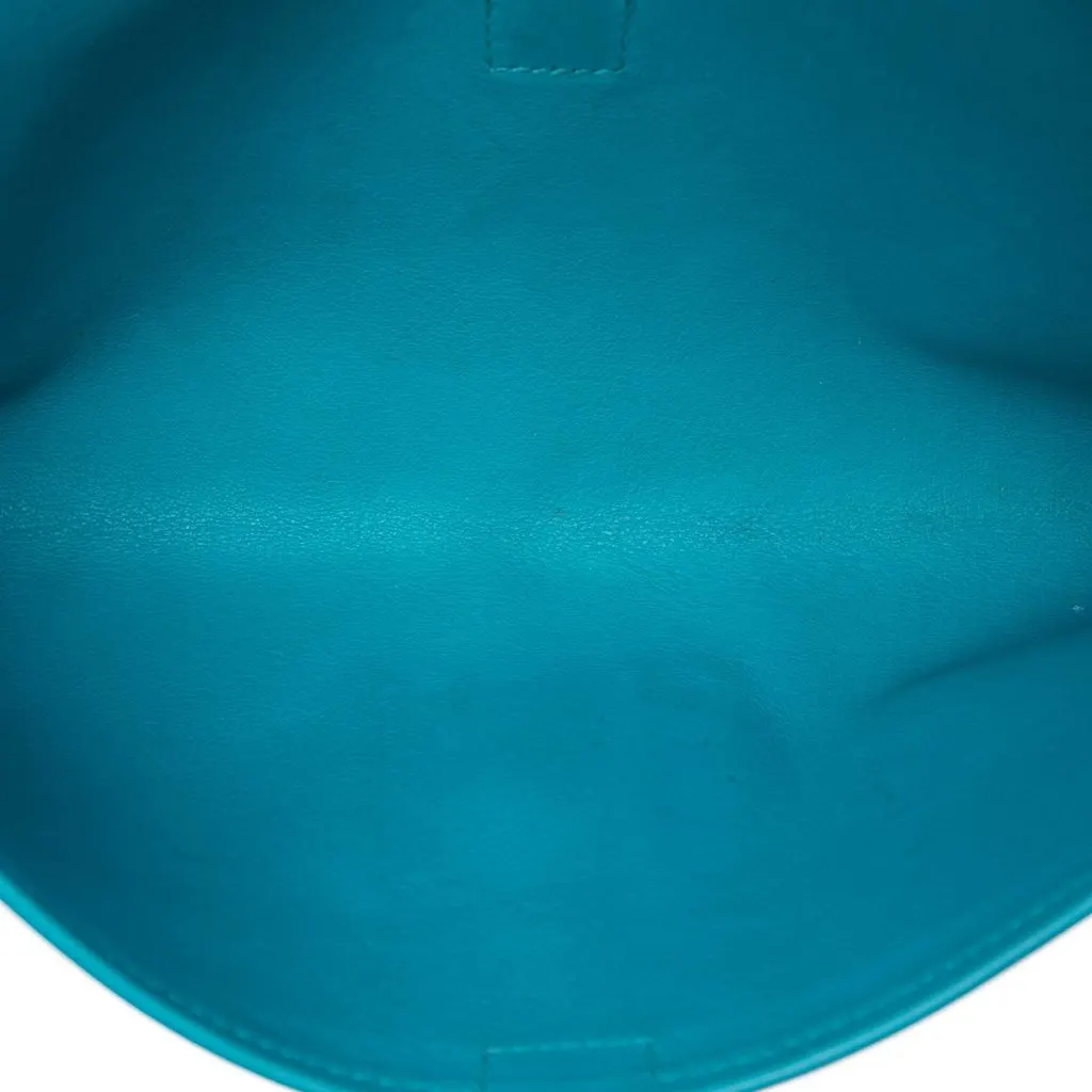 Hermès Swift Jige Elan 29 Blue Leather Very good - Model View