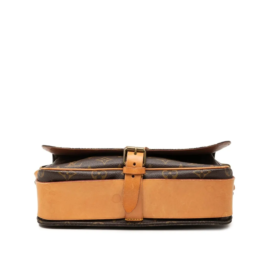 Louis Vuitton Monogram Cartouchiere GM Brown Very good - Inside View