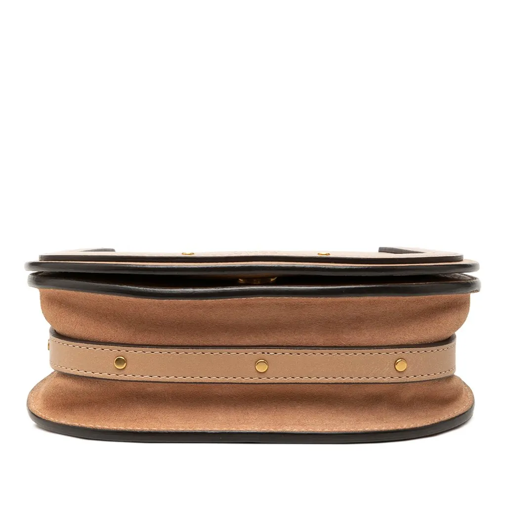 Chloé Small Leather Nile Bracelet Satchel Beige Leather Very good - Inside View