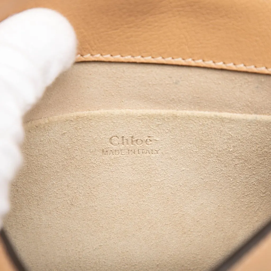 Chloé Small Leather Nile Bracelet Satchel Beige Leather Very good - Box View