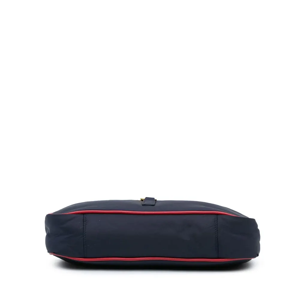 Saint Laurent Nylon Le 5 a 7 Blue Very good - Inside View