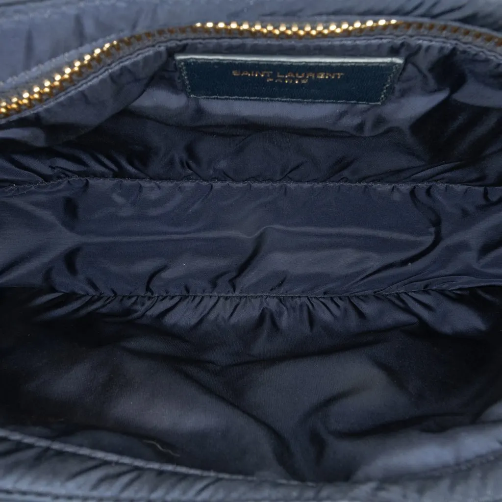 Saint Laurent Nylon Le 5 a 7 Blue Very good - Model View