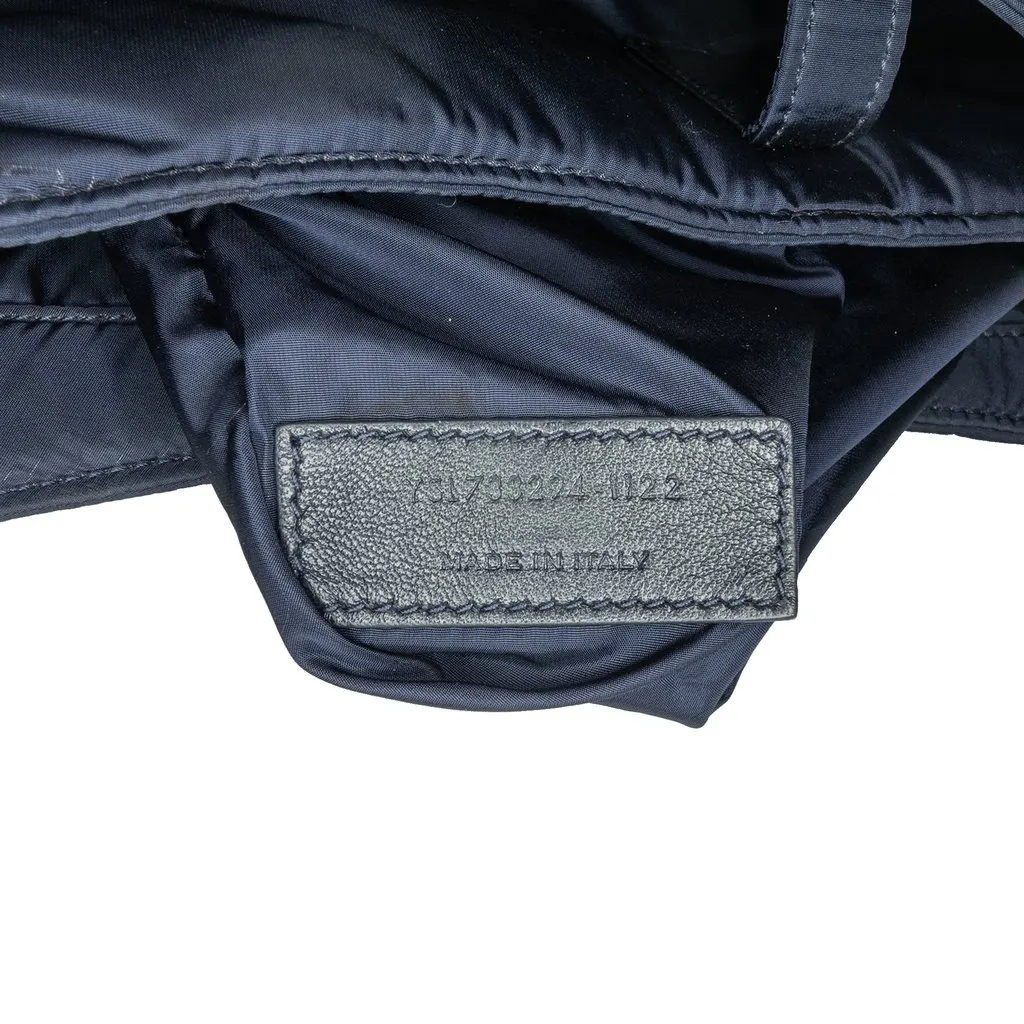 Saint Laurent Nylon Le 5 a 7 Blue Very good - Box View
