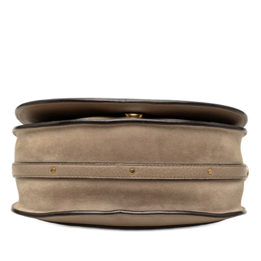 Chloé Medium Leather Nile Bracelet Satchel Brown Leather Very good - Inside View