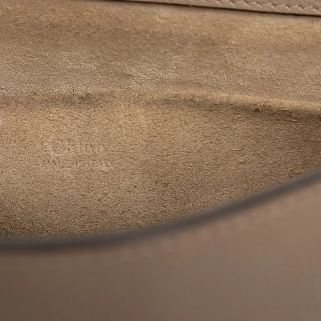 Chloé Medium Leather Nile Bracelet Satchel Brown Leather Very good - Box View