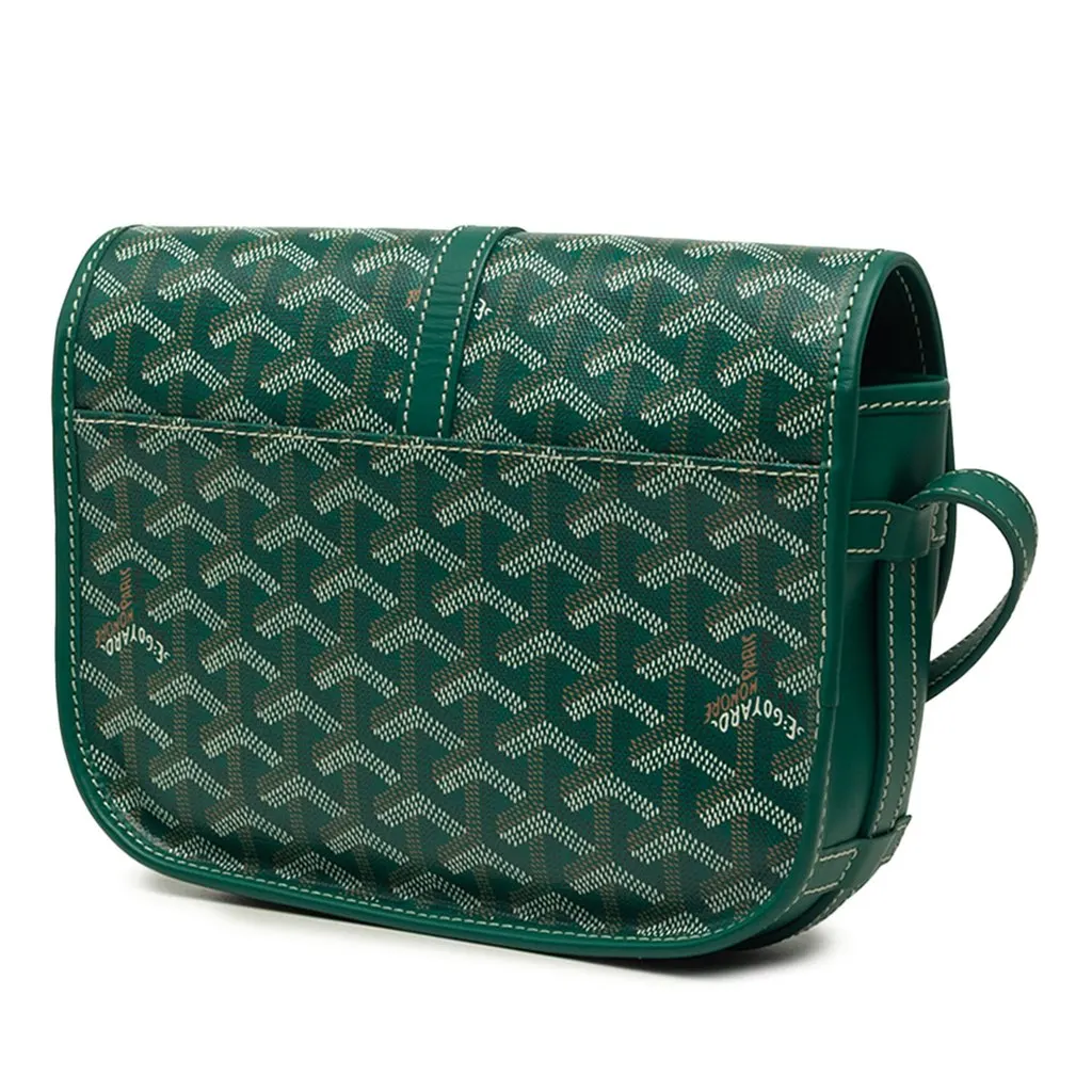 Goyard Goyardine Belvedere PM Green Very good - Back View