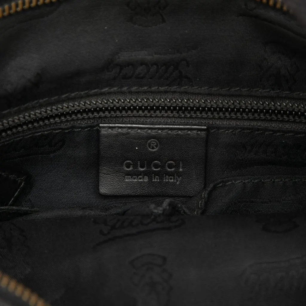 Gucci GG Imprime Crossbody Black Canvas Very good - Box View