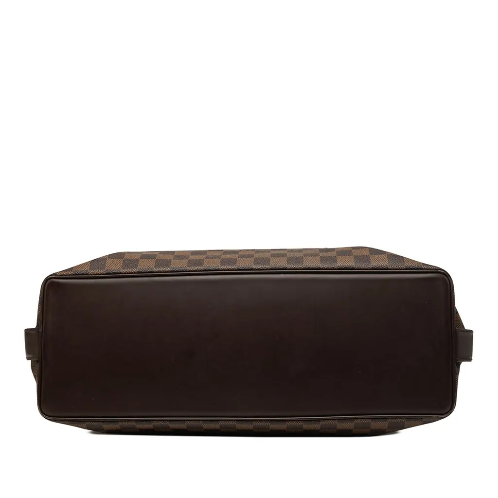 Louis Vuitton Damier Ebene Chelsea Brown Canvas Good - Inside View