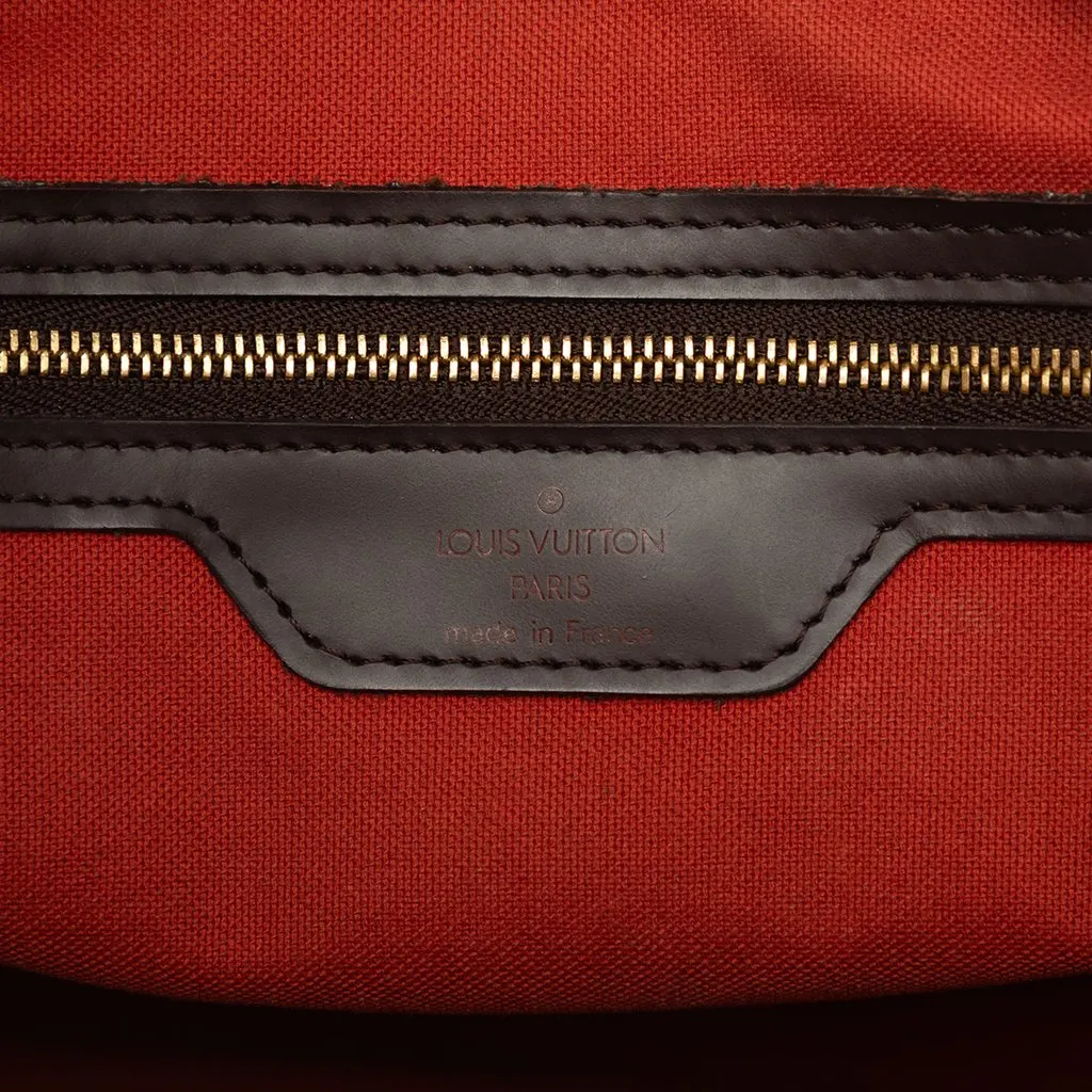 Louis Vuitton Damier Ebene Chelsea Brown Canvas Good - Box View