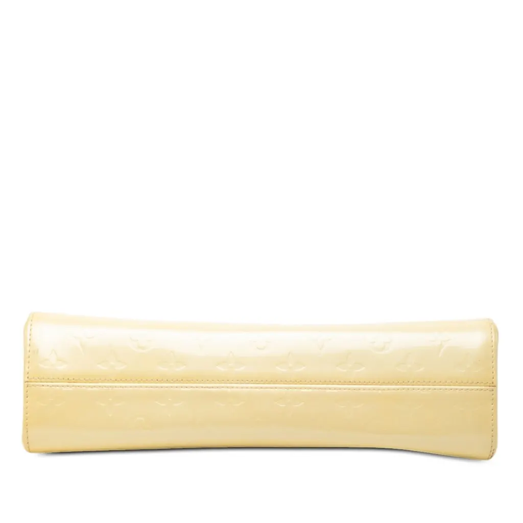 Louis Vuitton Monogram Vernis Roxbury Drive Yellow Leather Good - Inside View